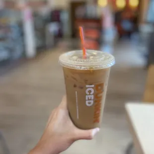 Free iced coffee Mondays