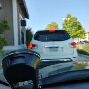 Probably faster walking up