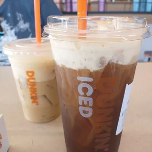 Iced Coffee and Salted Caramel Cold Brew