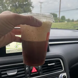 Half foam in the nitro that disappears within a mile of your drive.