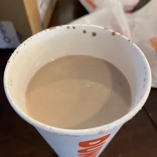 half gone Latte