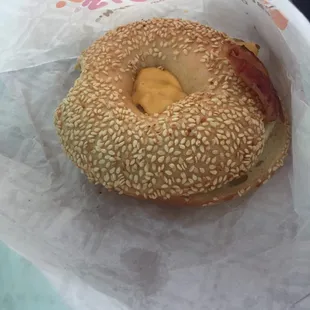 So this definitely isn't poppy seed  sesame and poppy seed are not the same