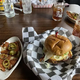 Hangover Henry + Hashbrown Balls with jalapenos