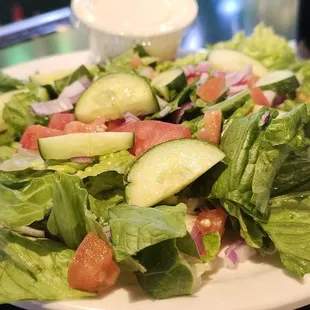 Garden salad $6