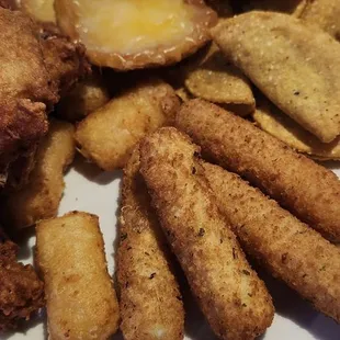 Sampler - you get to pick 5 items from about 8 and it's only $11(?!)