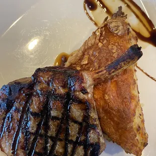 Pork Chop and AuGratin Potatoes