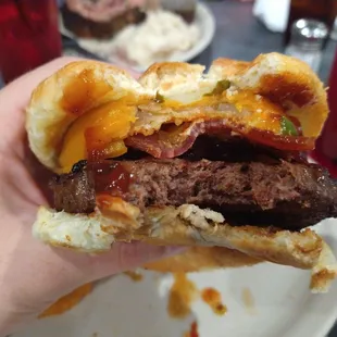 Inside the Burger