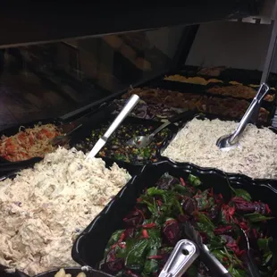 Variety of fresh homemade salads made daily. No preservatives!