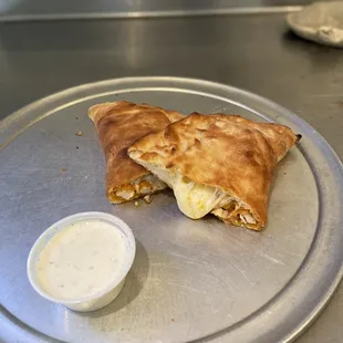 Buffalo Chicken Stromboli