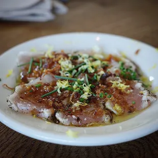 Baby Albacore, super tiny dish