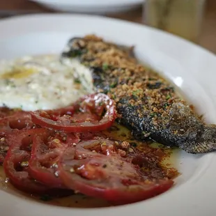 Shrimp Stuffed Rainbow Trout