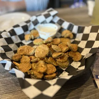Spicy Fried Pickles