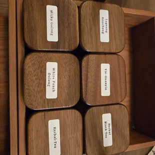 Teas offered