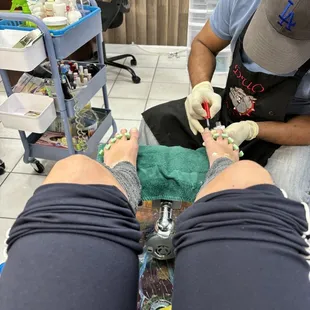 Pedicure time