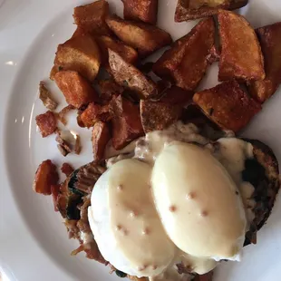 Cider Glazed Pork Benedict