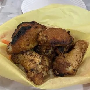 6 piece oven roasted wings