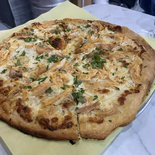 12 " Buffalo chicken pizza and