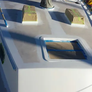 Primer
=Awlgrip paints can be extensive and temperamental.  But done right, the finish product is superior.   