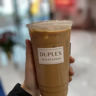 Large HK style milk tea ($7)