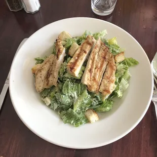 Grilled Chicken Caesar Salad