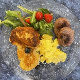 Another different breakfast. You never get the same thing twice