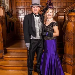 Here we are at the ball