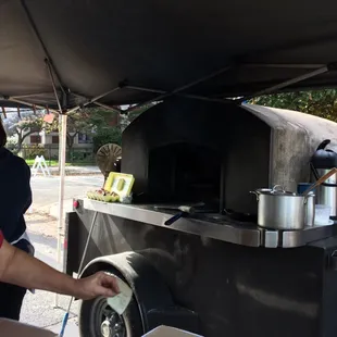 The open air oven at DuPont market