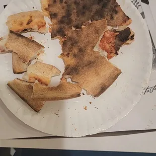 Pizza was hard as a board with the bottom so burnt. It wasn't worth it. I won't be eating here ever again.