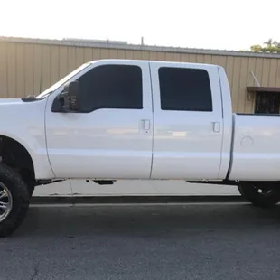 After. With a beautiful pearl white.