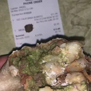 Ulti California Burrito w carne