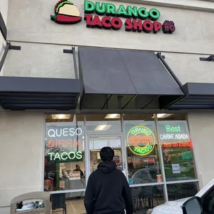 Durango taco - outside