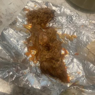 All the fat from the Beef Birria Caldo