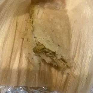 Nasty frozen Chicken Tamale