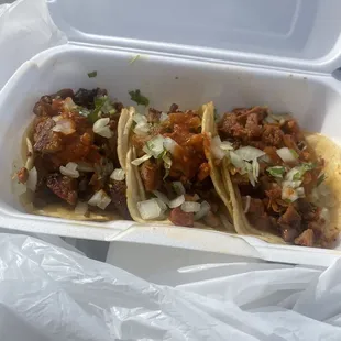 Pastor tacos 3x 5$ deal!!!!