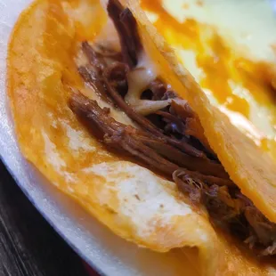 Queso Birria Taco