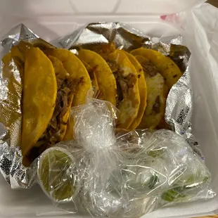 BOMB ASS 5 Queso-Birria Tacos