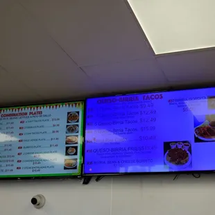 Menu as of 2/8/22