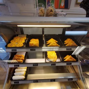 Pastry case at Duran&apos;s Bakery
