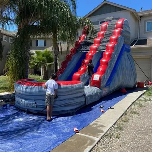 17 ft waterslide