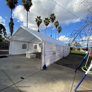 20x40 Canopy w/windows