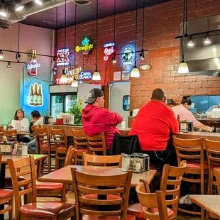 Their beer selection is better than expected.