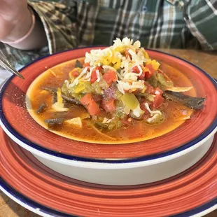 Chicken tortilla soup