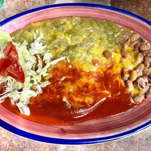 Enchilada Plate