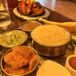 Chicken Thali