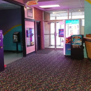 Entrance from inside