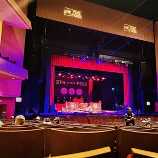 stage and auditorium