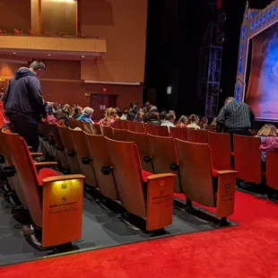 auditorium full of people