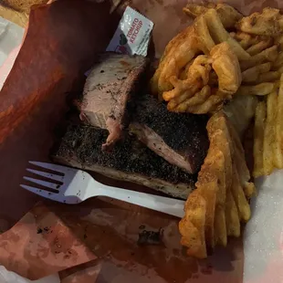 Brisket and ribs