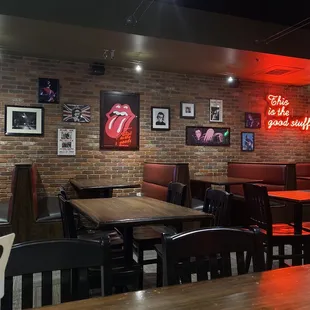 the interior of a restaurant