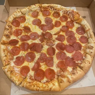 Large pepperoni